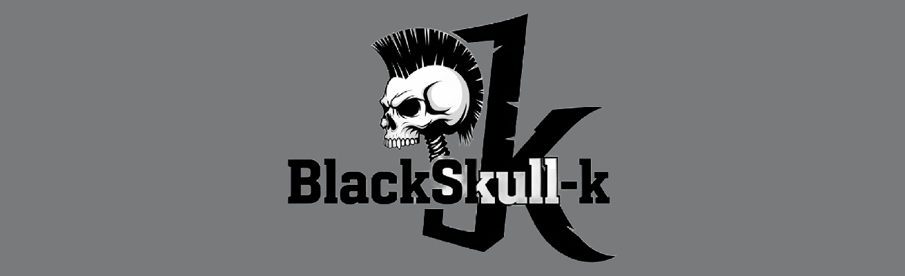 BlackSkull-k Logo